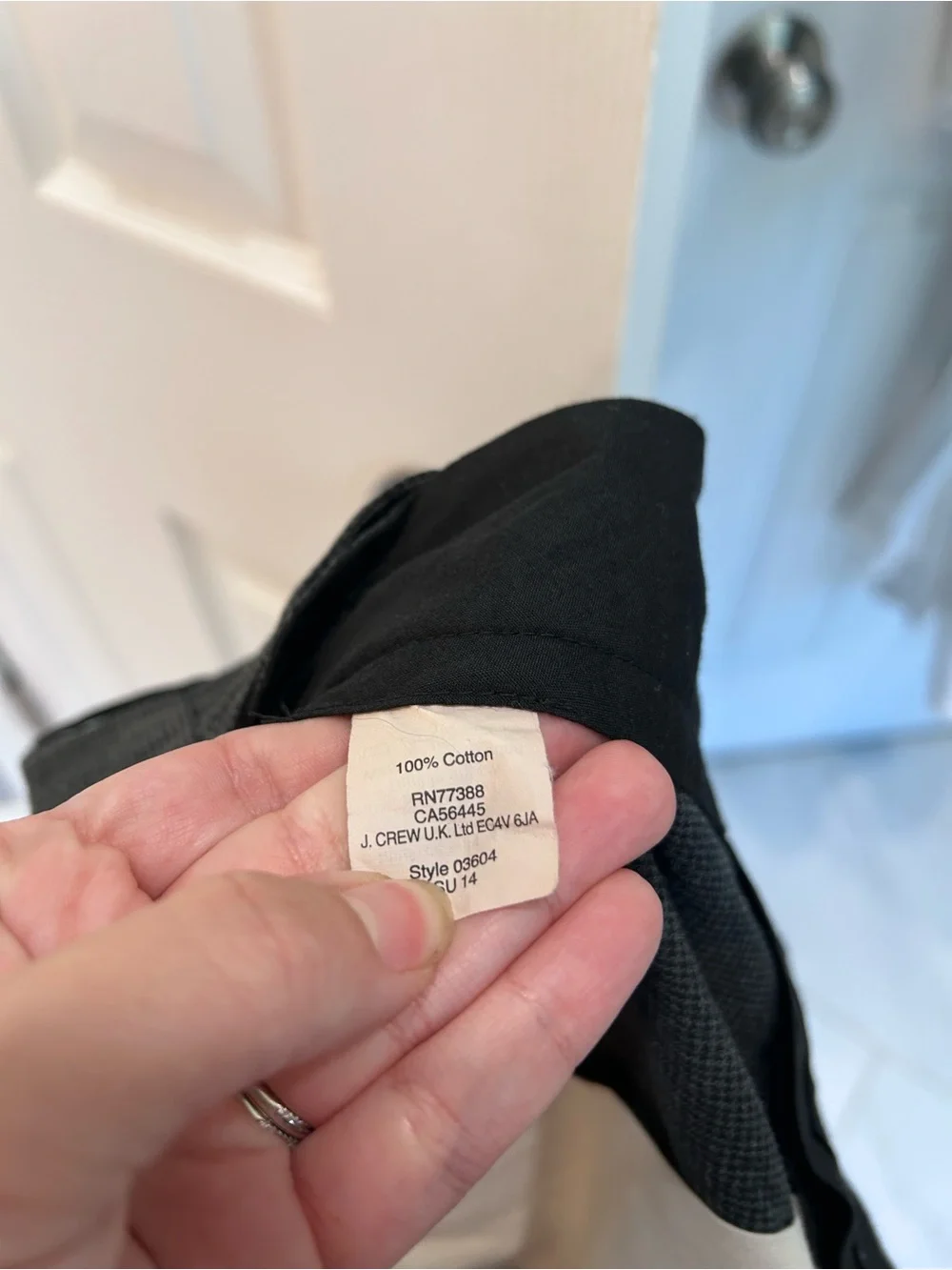 J. Crew slim fit